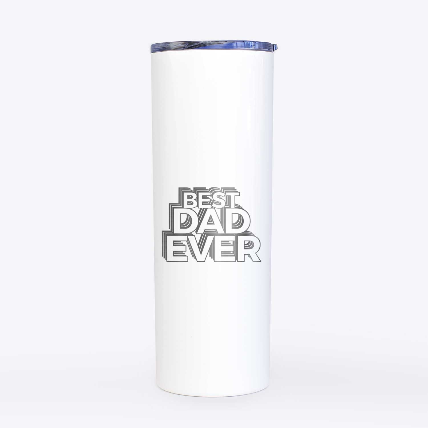 Best Dad Ever - Electristack Collection  - 20oz Skinny Tumbler