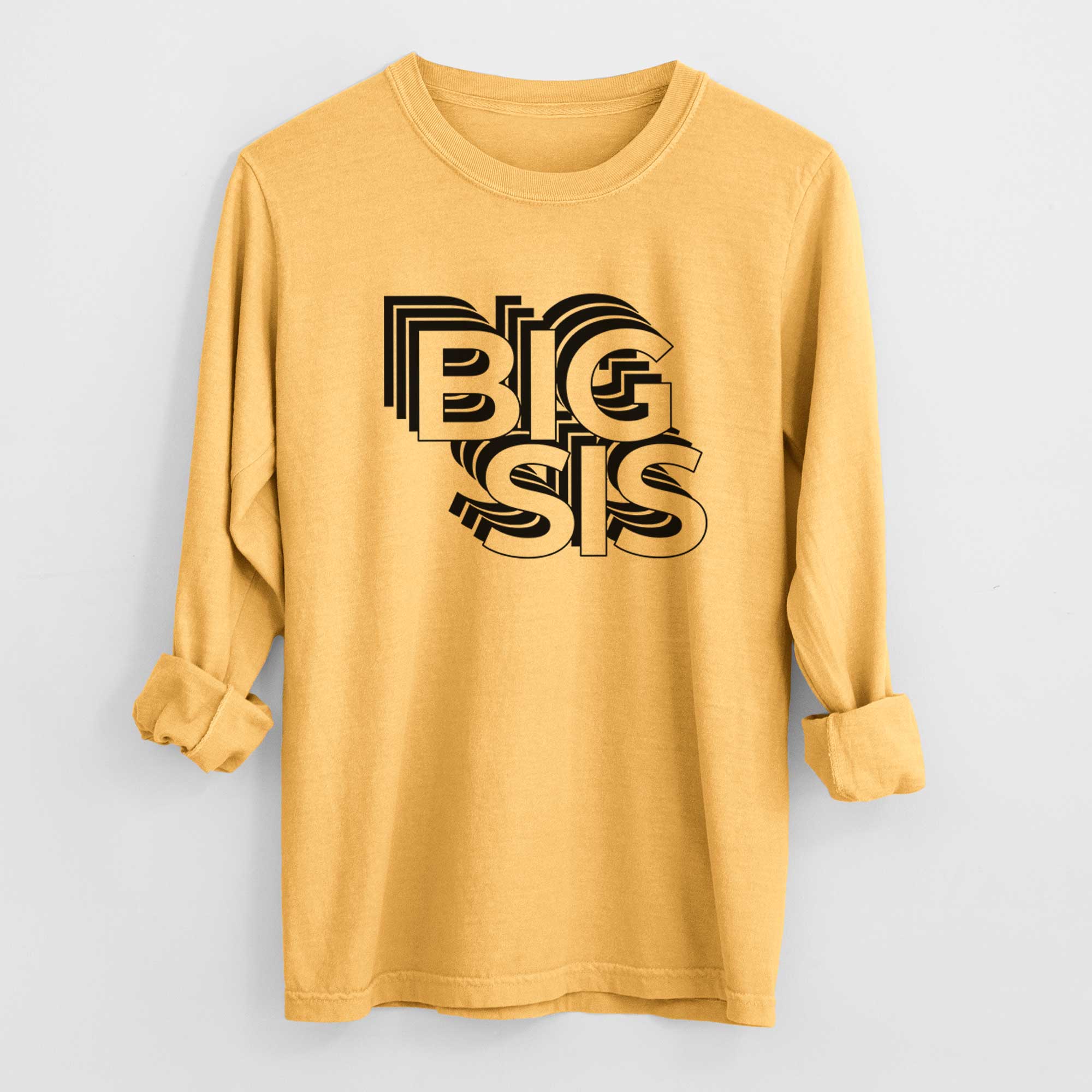 Electristack Big Sis - Heavyweight 100% Cotton Long Sleeve