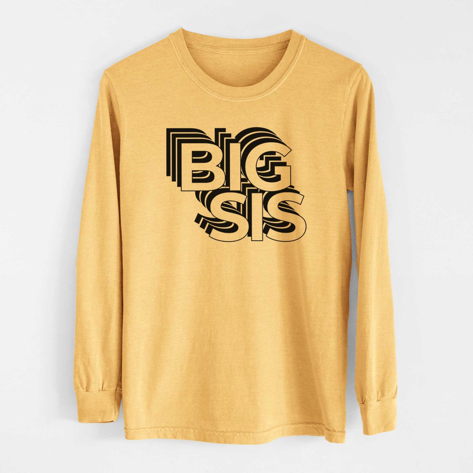 Electristack Big Sis - Heavyweight 100% Cotton Long Sleeve