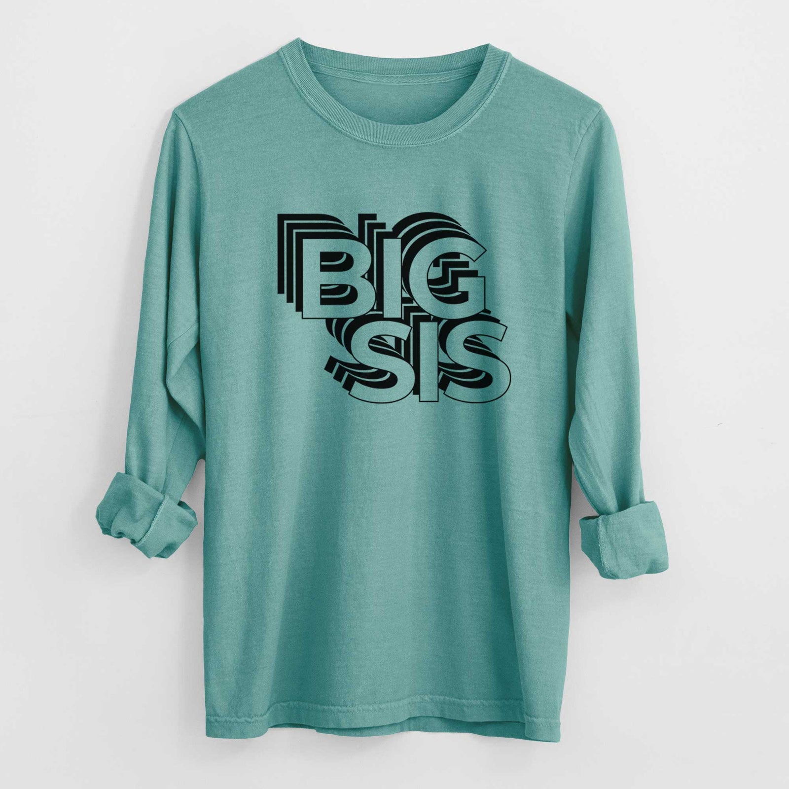 Electristack Big Sis - Heavyweight 100% Cotton Long Sleeve