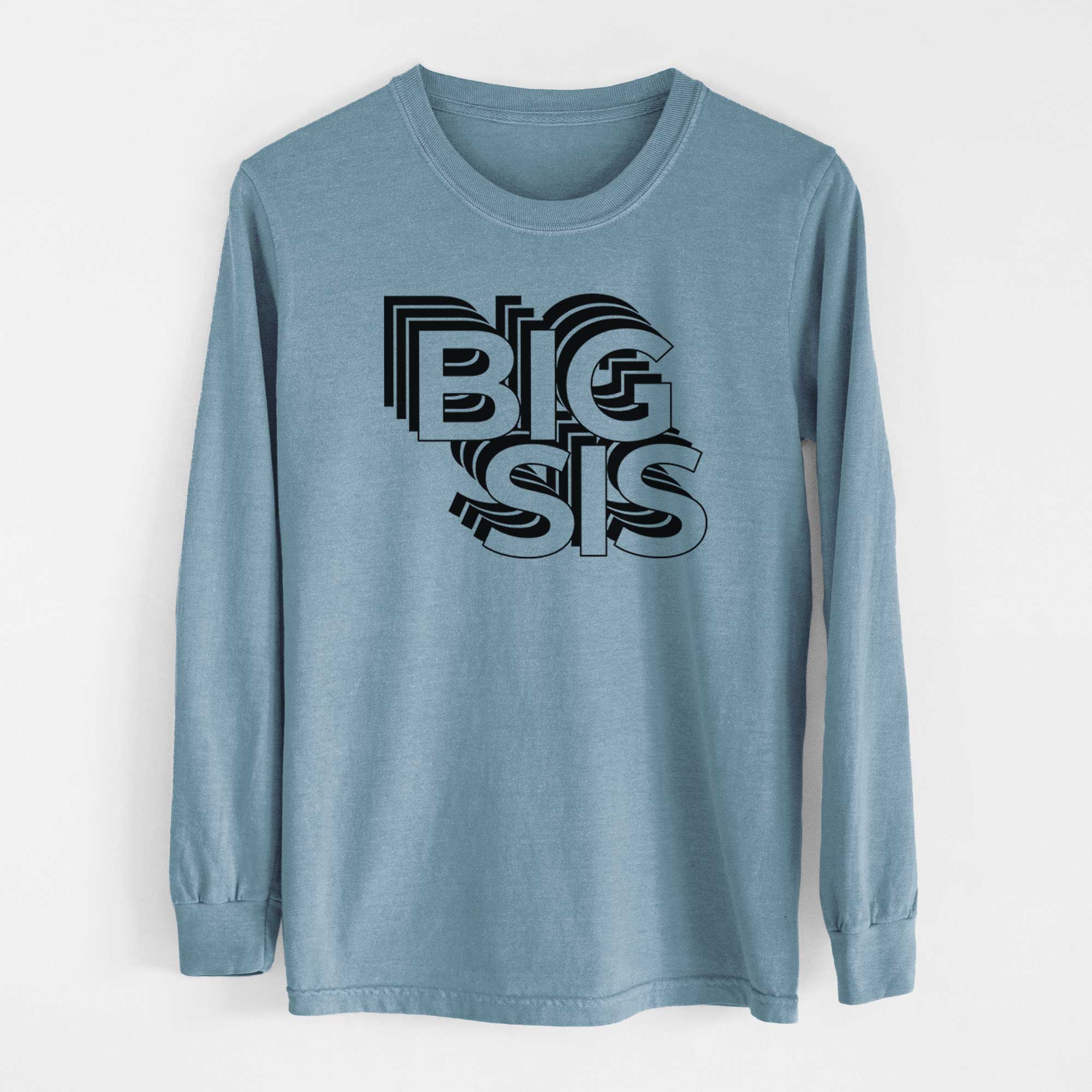 Electristack Big Sis - Heavyweight 100% Cotton Long Sleeve