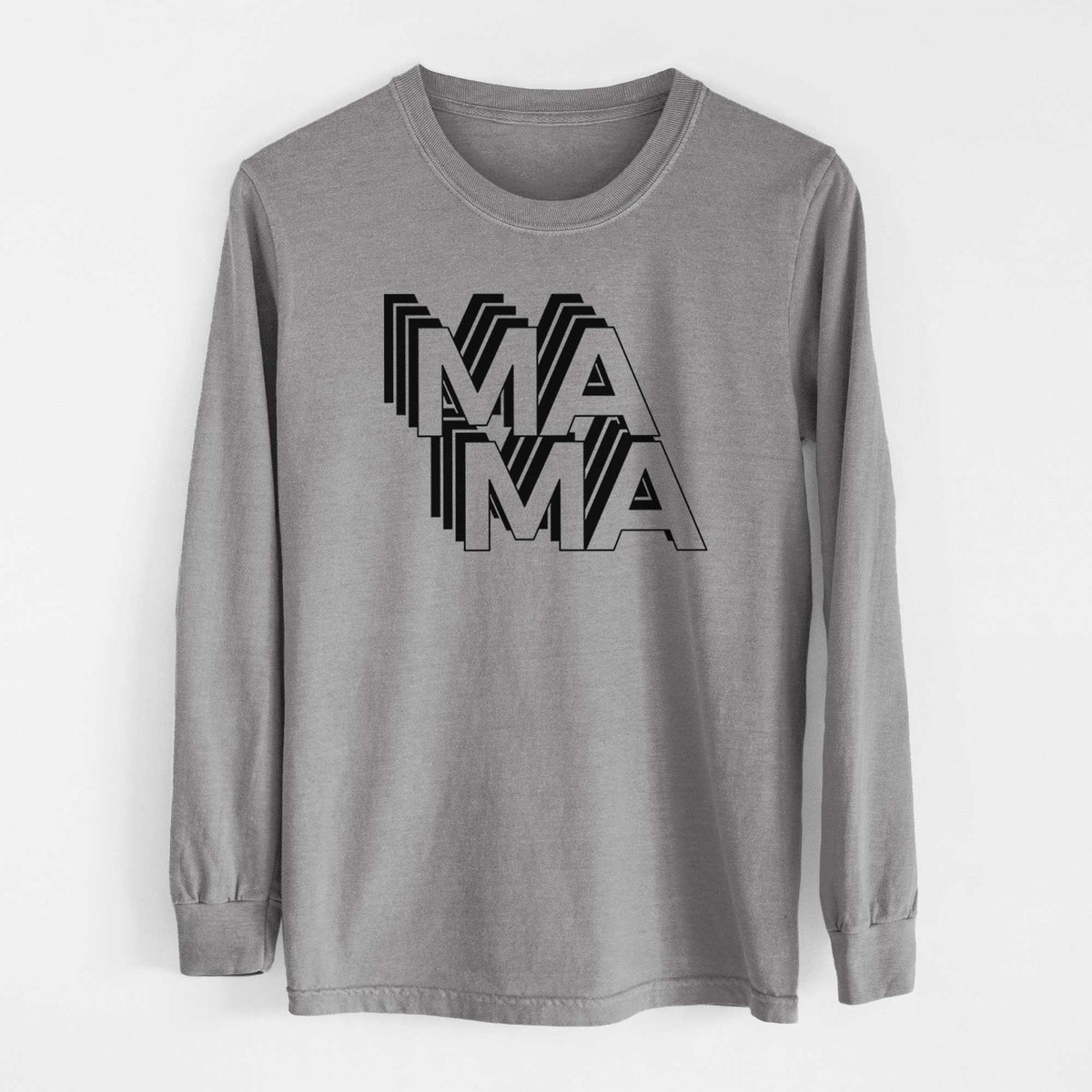 Electristack Mama - Heavyweight 100% Cotton Long Sleeve
