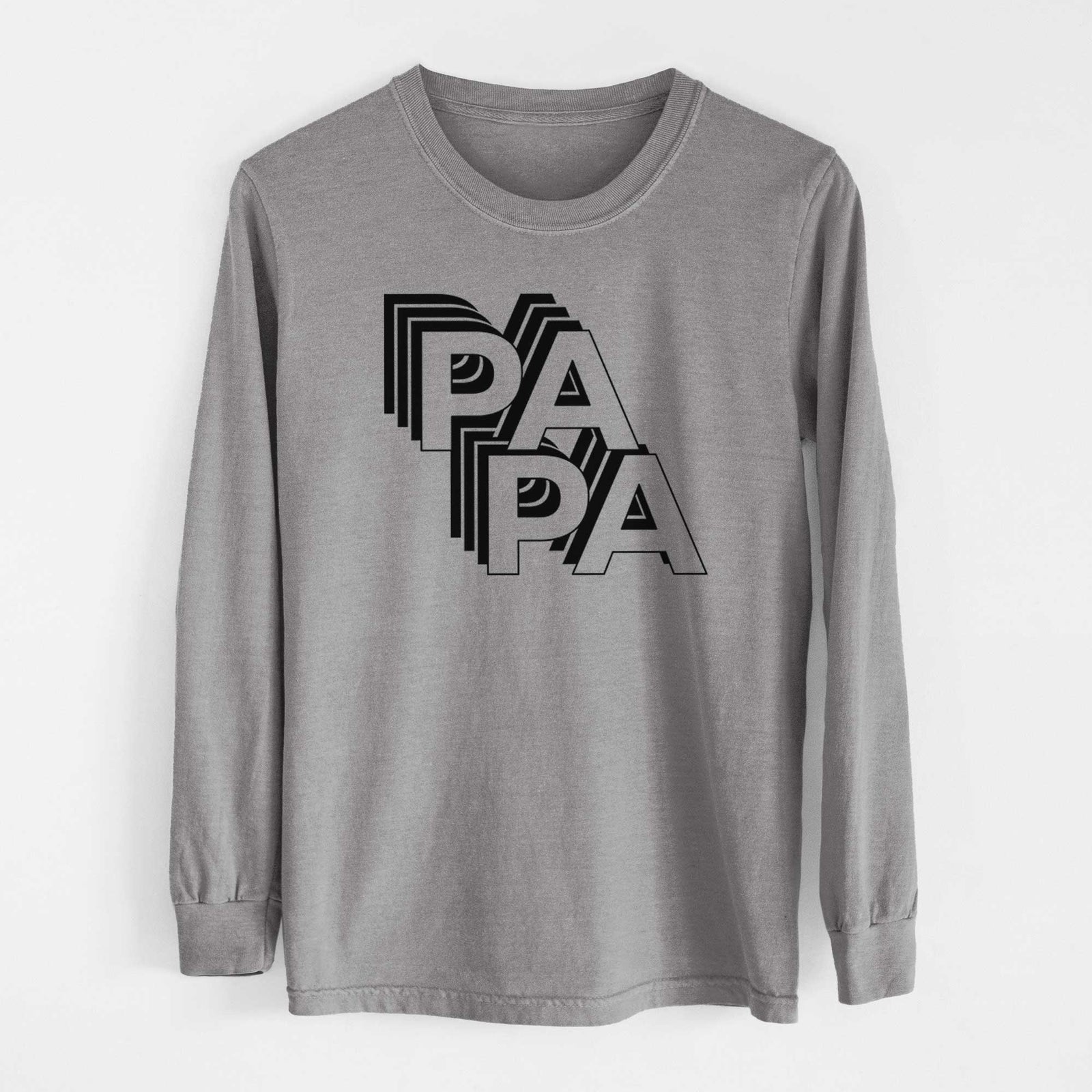 Electristack Papa - Heavyweight 100% Cotton Long Sleeve