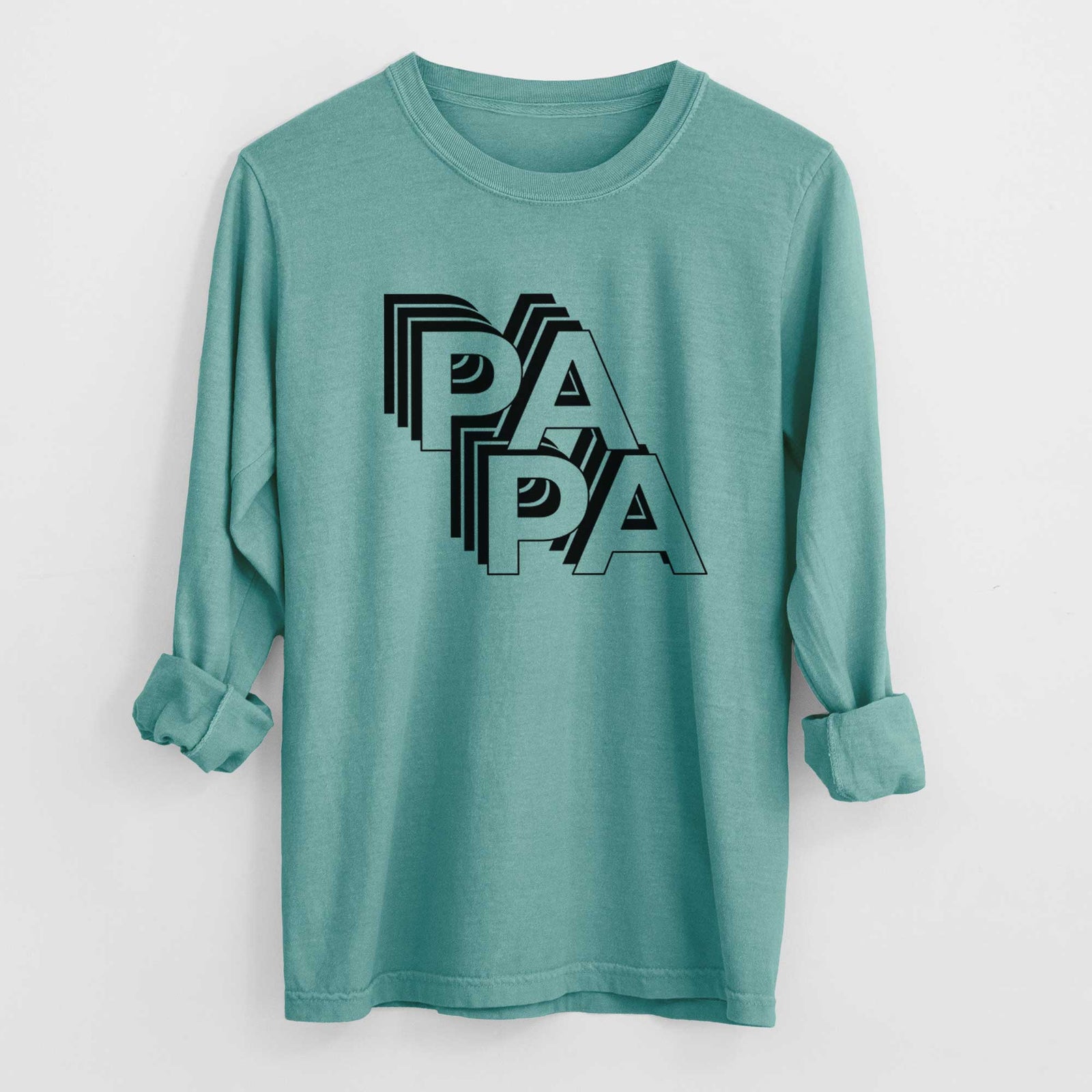 Electristack Papa - Heavyweight 100% Cotton Long Sleeve