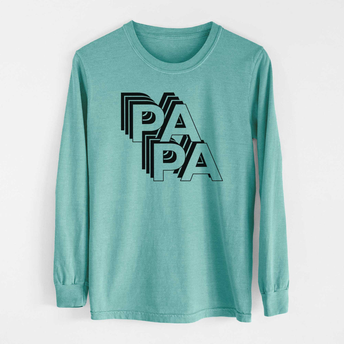 Electristack Papa - Heavyweight 100% Cotton Long Sleeve
