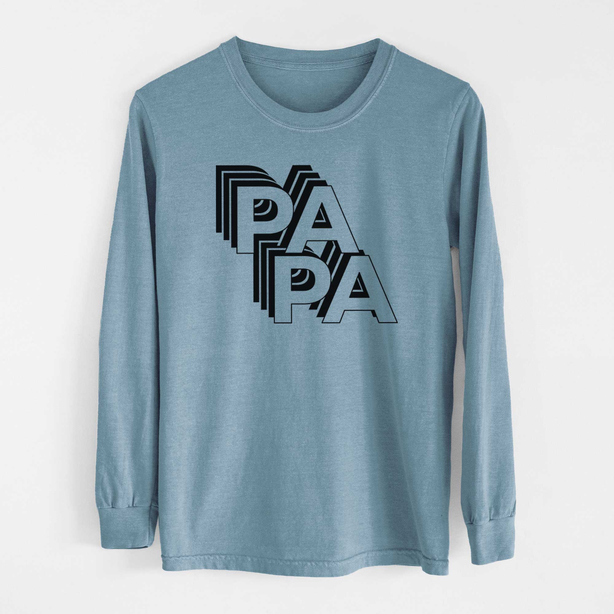 Electristack Papa - Heavyweight 100% Cotton Long Sleeve