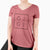 Gigi Boxed - Women's V-neck Shirt