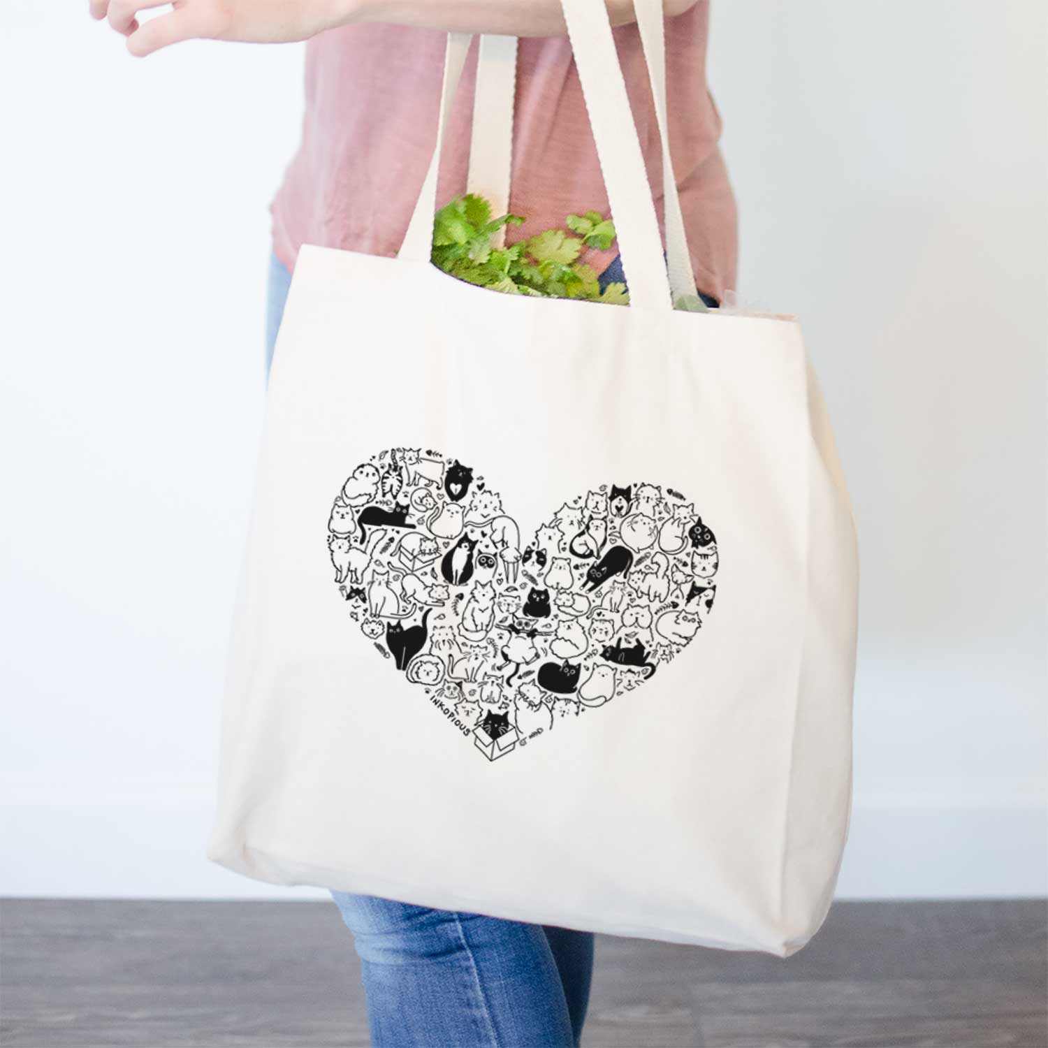 Heart Full of Cats  - Tote Bag