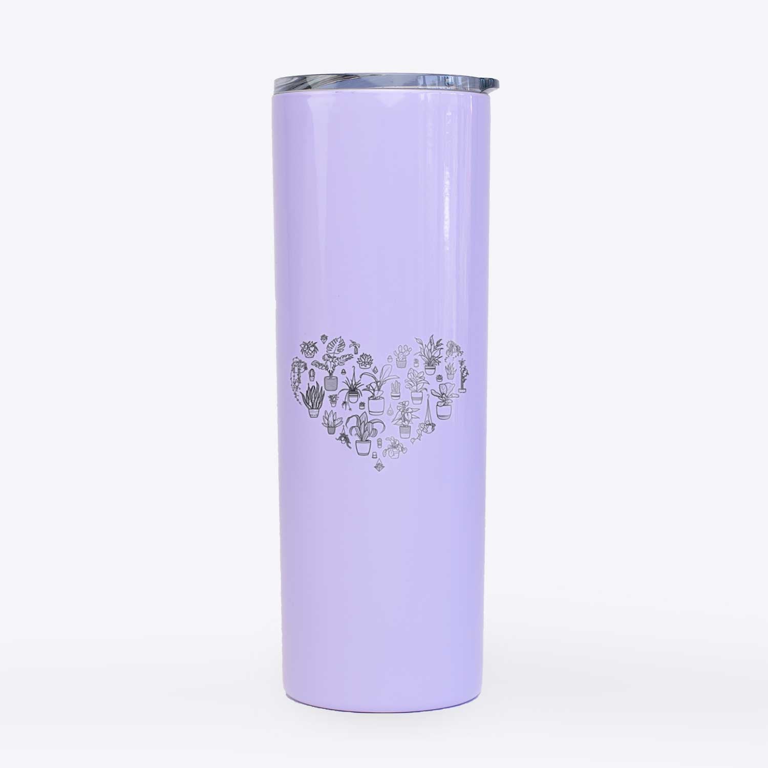 Heart Full of Plants  - 20oz Skinny Tumbler