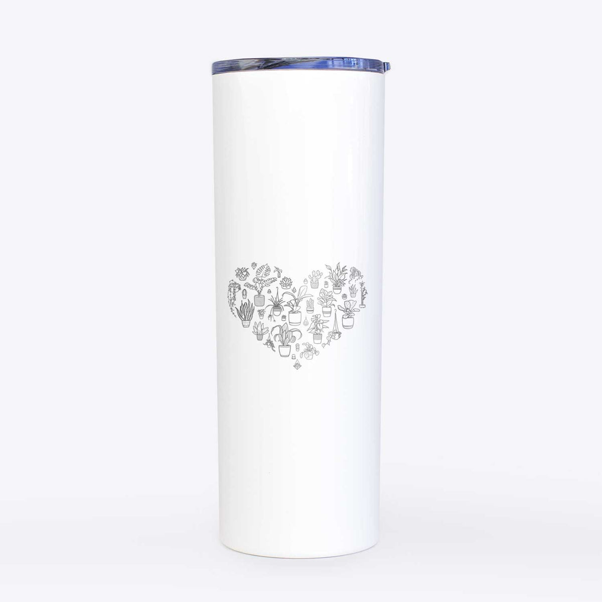 Heart Full of Plants  - 20oz Skinny Tumbler