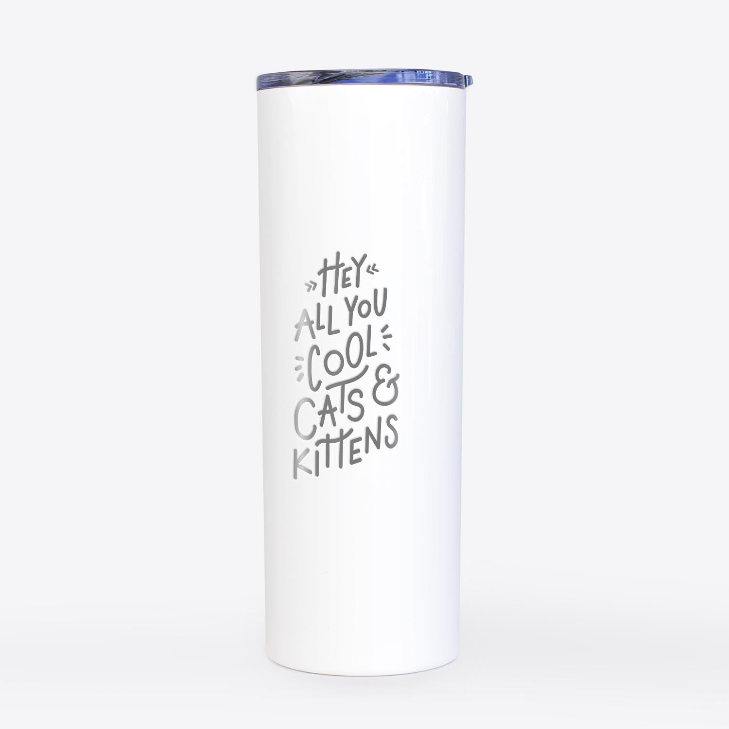 Hey All You Cool Cats and Kittens  - 20oz Skinny Tumbler