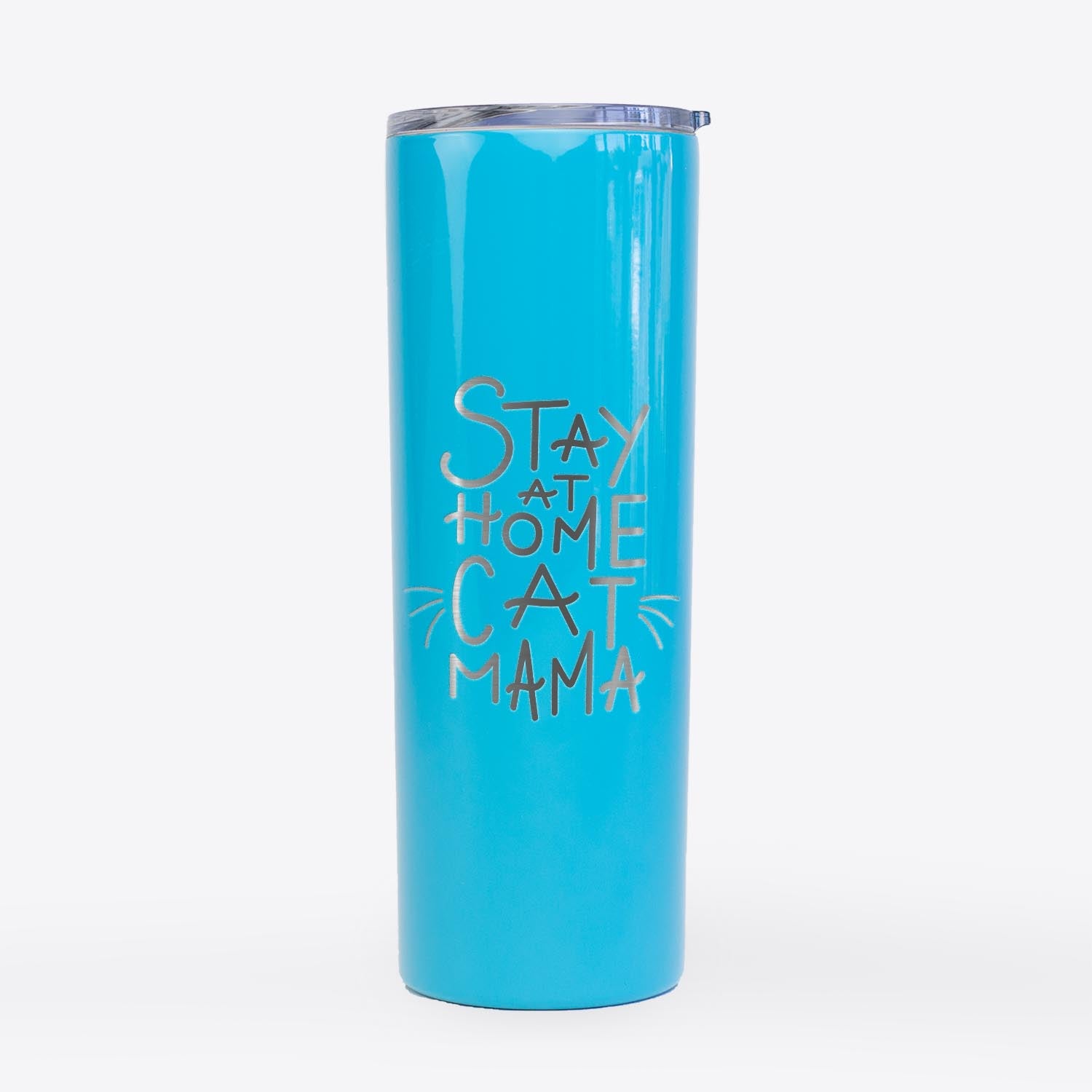 Stay at Home Cat Mama  - 20oz Skinny Tumbler