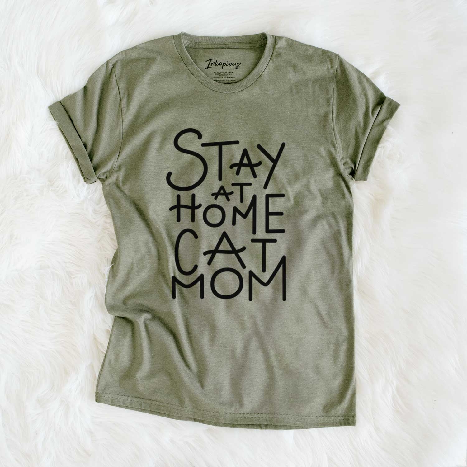 Stay at Home Cat Mom  - Unisex Crewneck