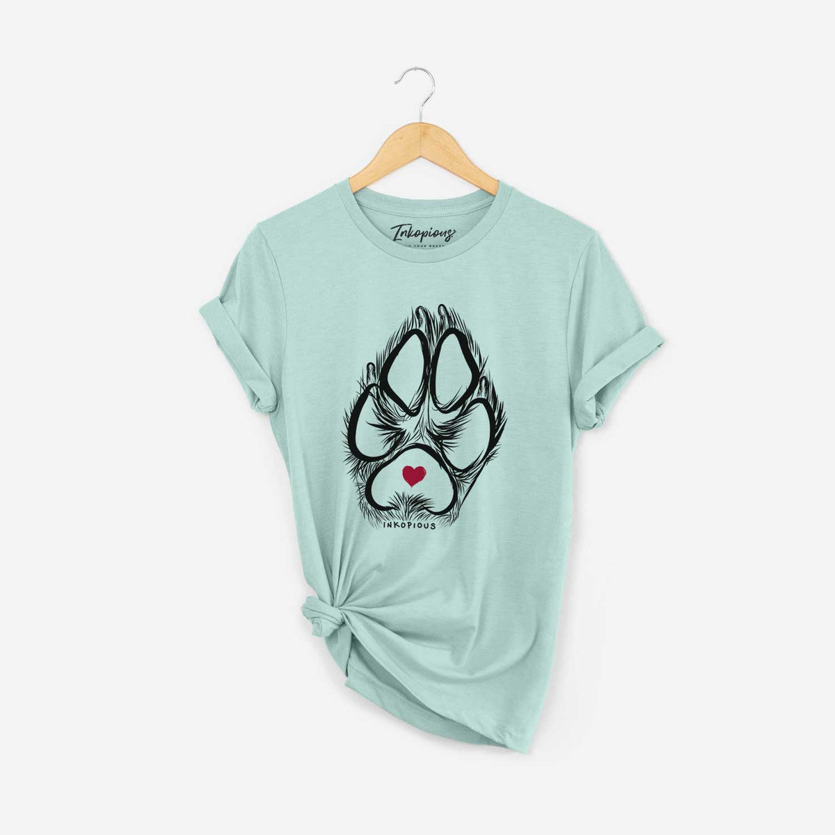Inkopious Paw Print  - Unisex Crewneck
