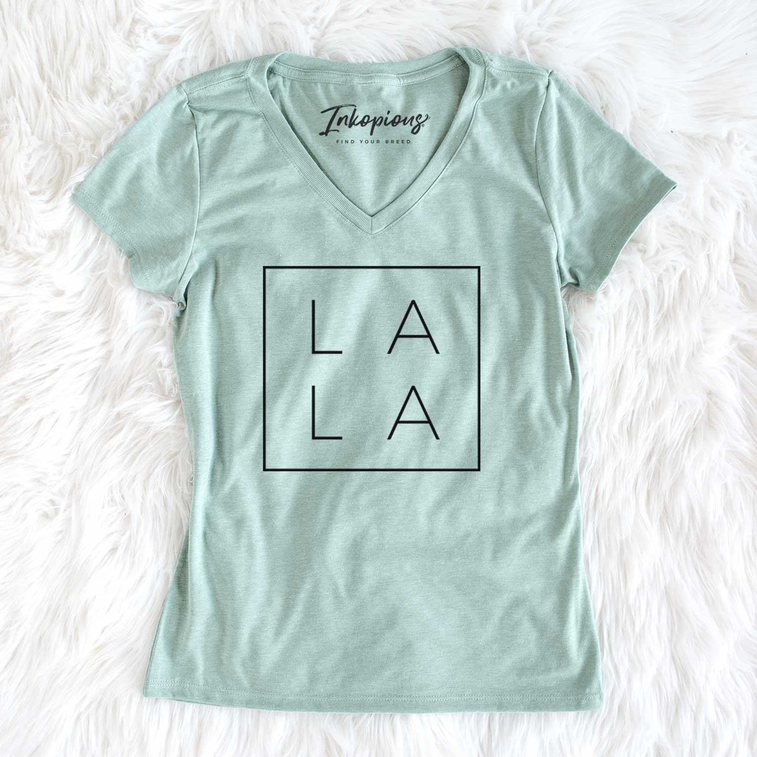 Lala Boxed - Women's V-neck Shirt