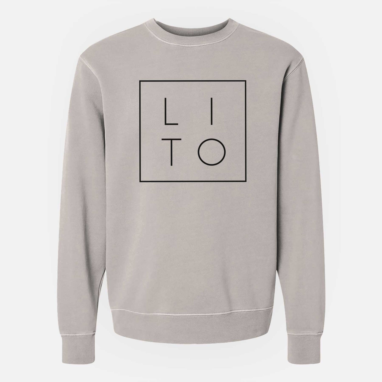 Lito Boxed - Unisex Pigment Dyed Crew Sweatshirt