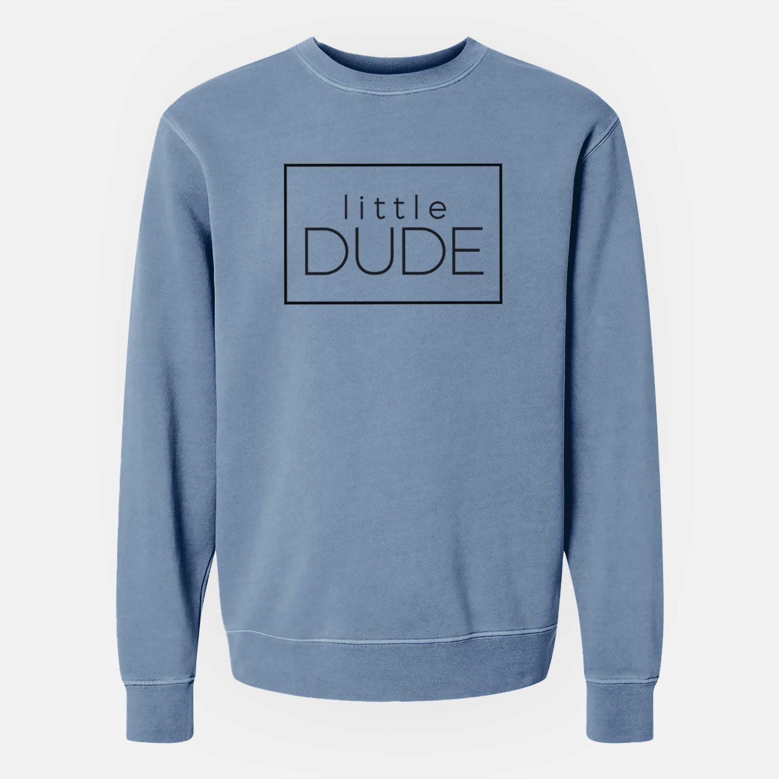 Little Dude Boxed - Unisex Pigment Dyed Crew Sweatshirt