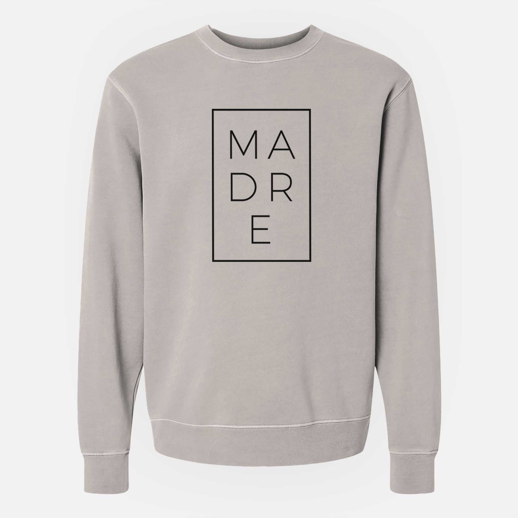 Madre Boxed - Unisex Pigment Dyed Crew Sweatshirt