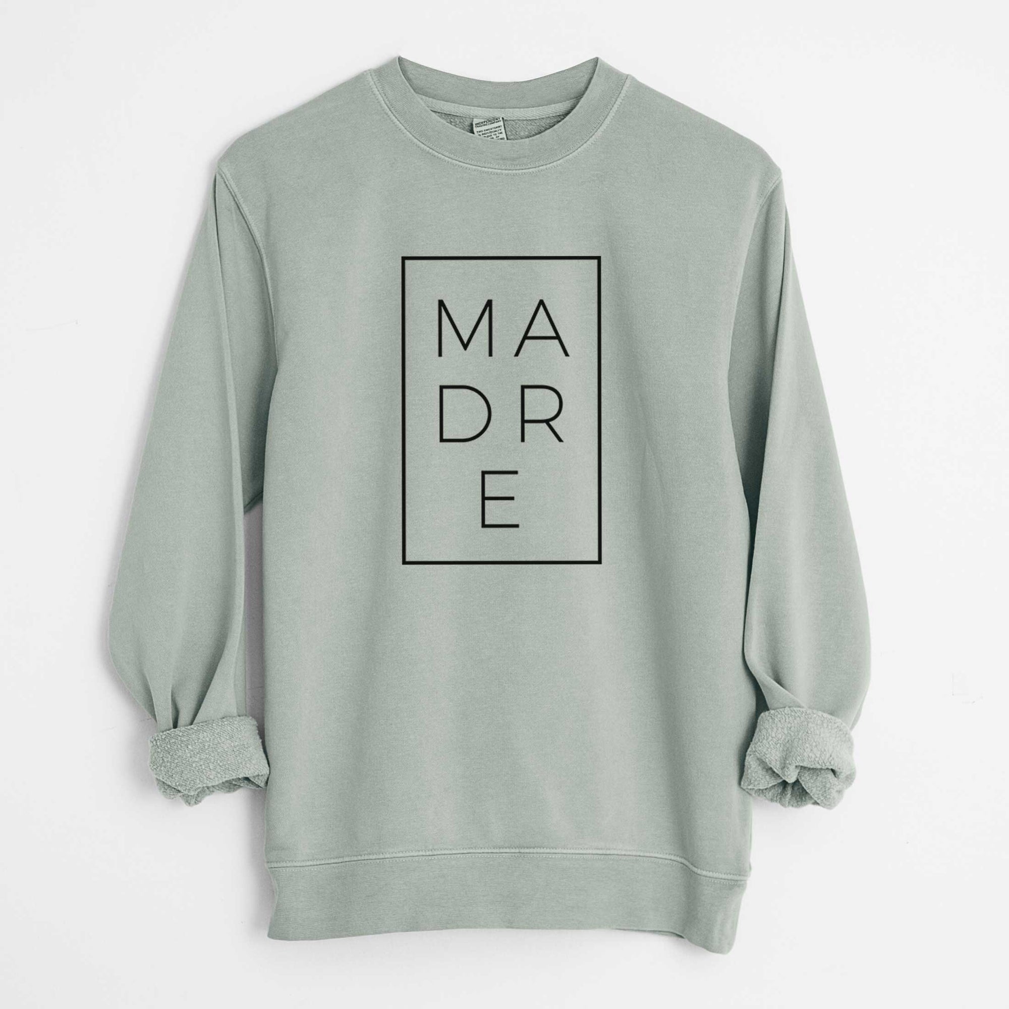 Madre Boxed - Unisex Pigment Dyed Crew Sweatshirt