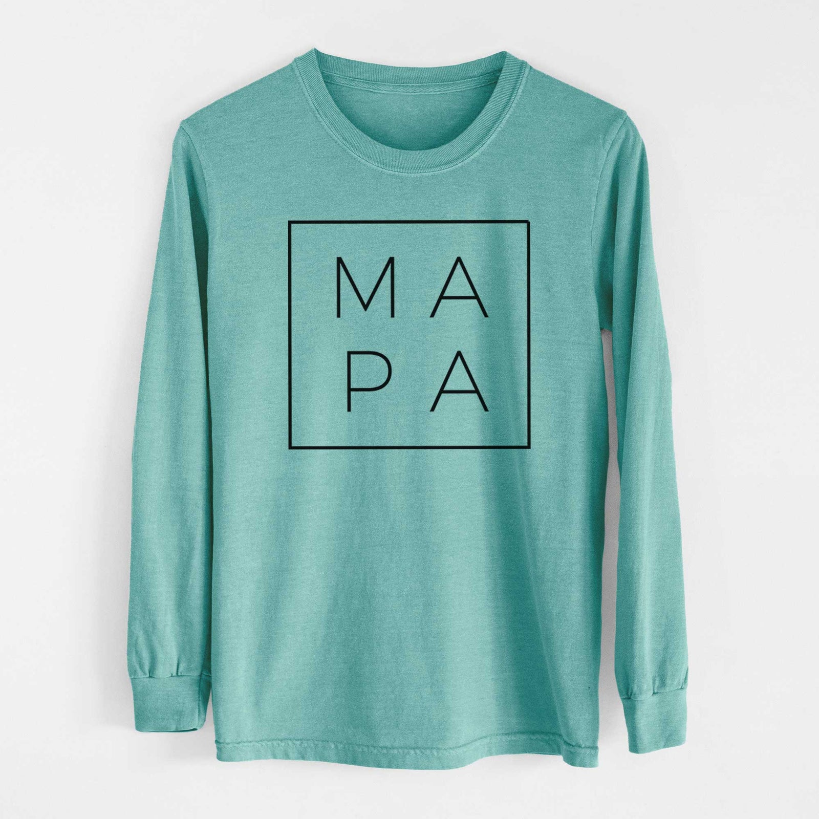 Mapa Boxed - Heavyweight 100% Cotton Long Sleeve