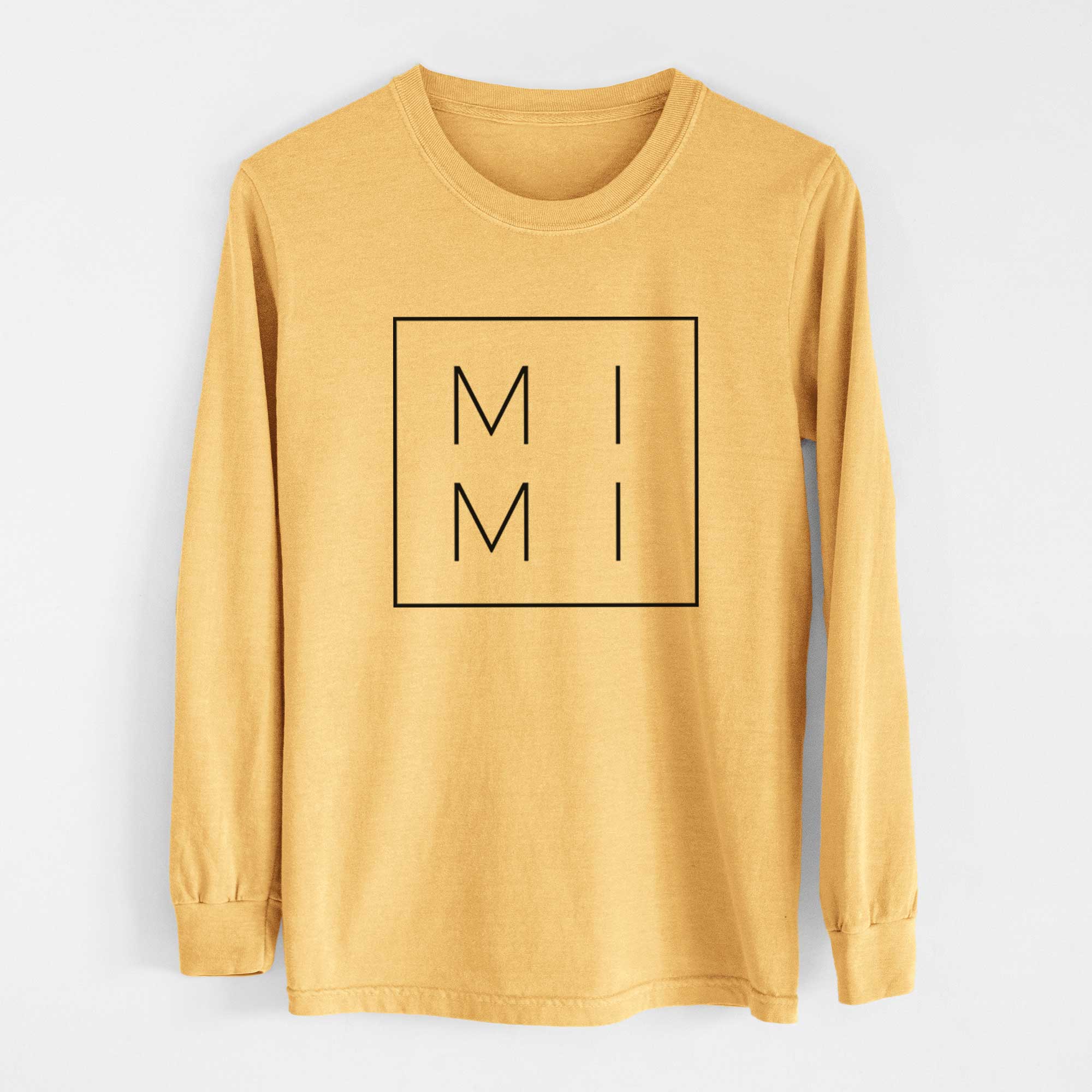 Mimi Boxed - Heavyweight 100% Cotton Long Sleeve