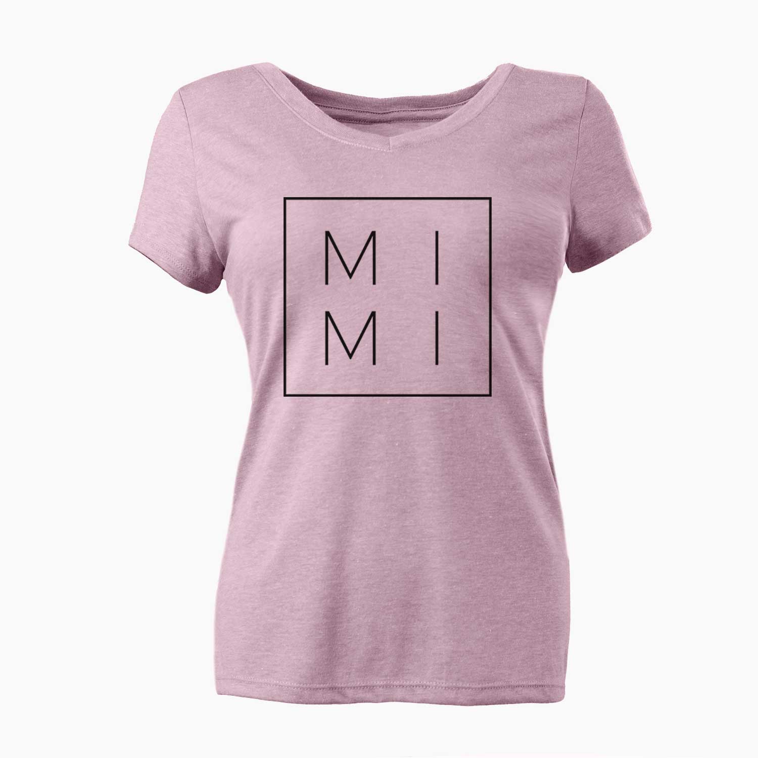 Mimi Boxed - Women's V-neck Shirt