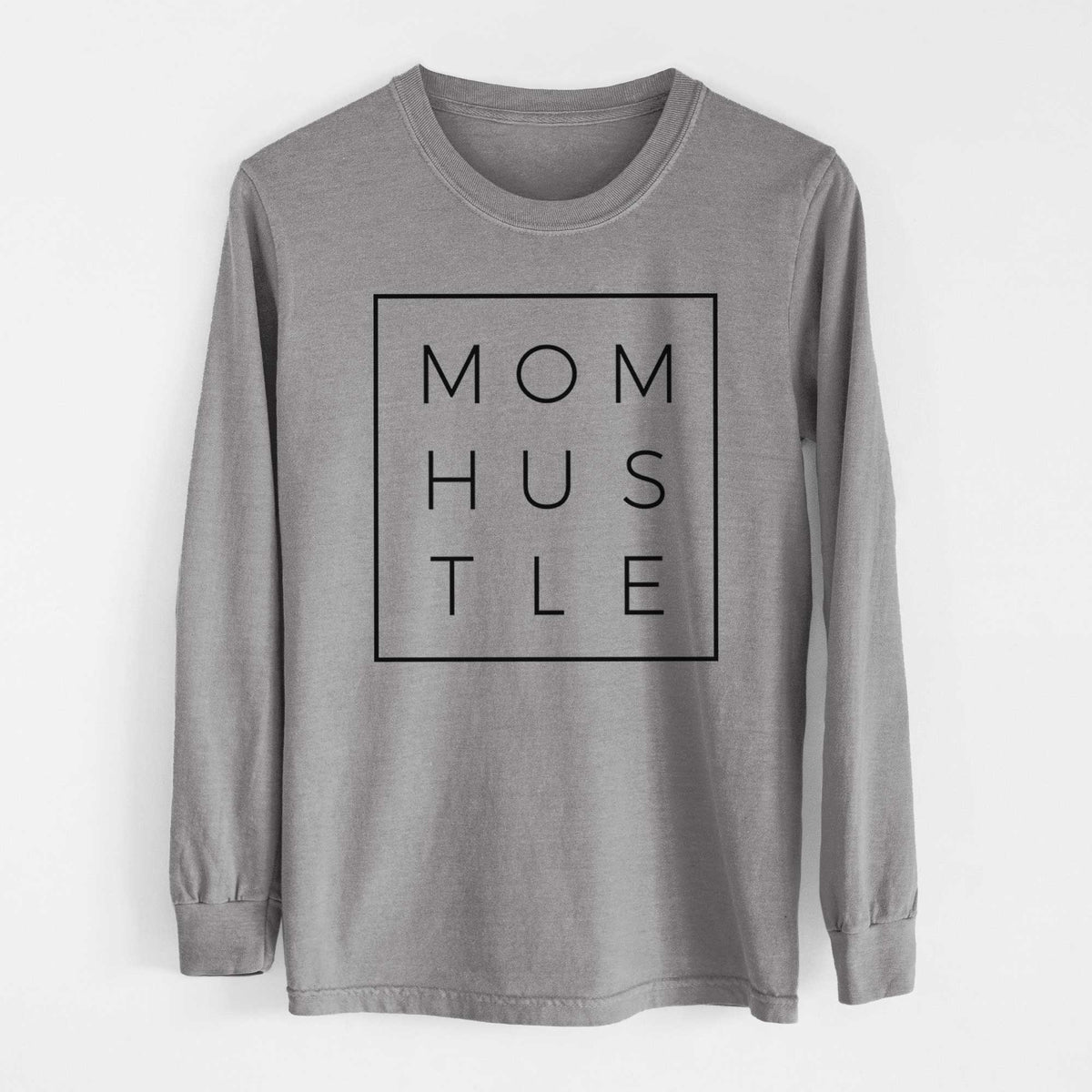 Mom HustleBoxed - Heavyweight 100% Cotton Long Sleeve