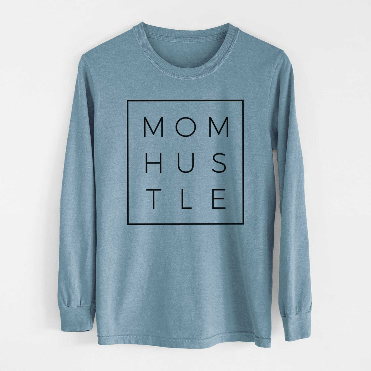 Mom HustleBoxed - Heavyweight 100% Cotton Long Sleeve