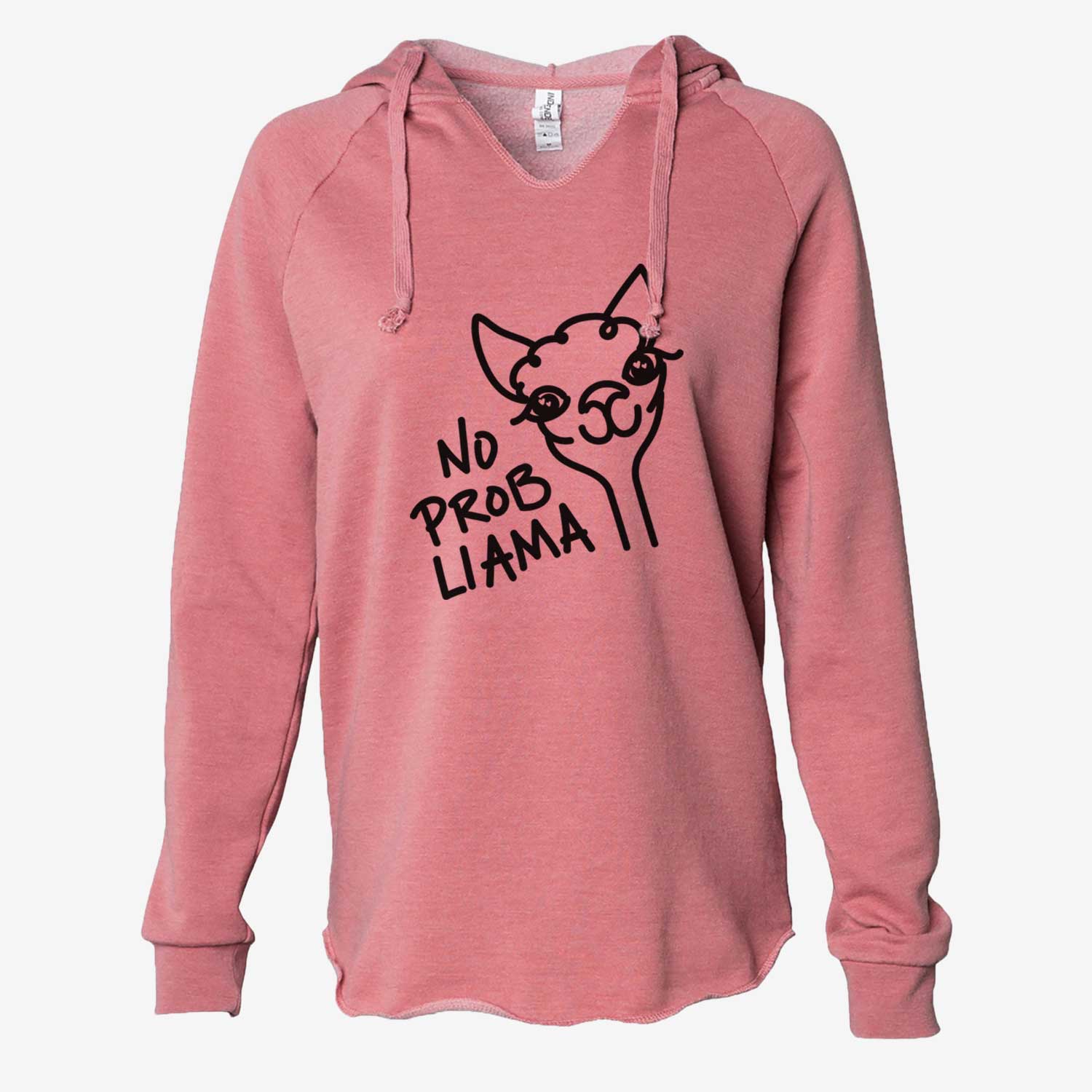 No Prob Llama  - Cali Wave Hooded Sweatshirt