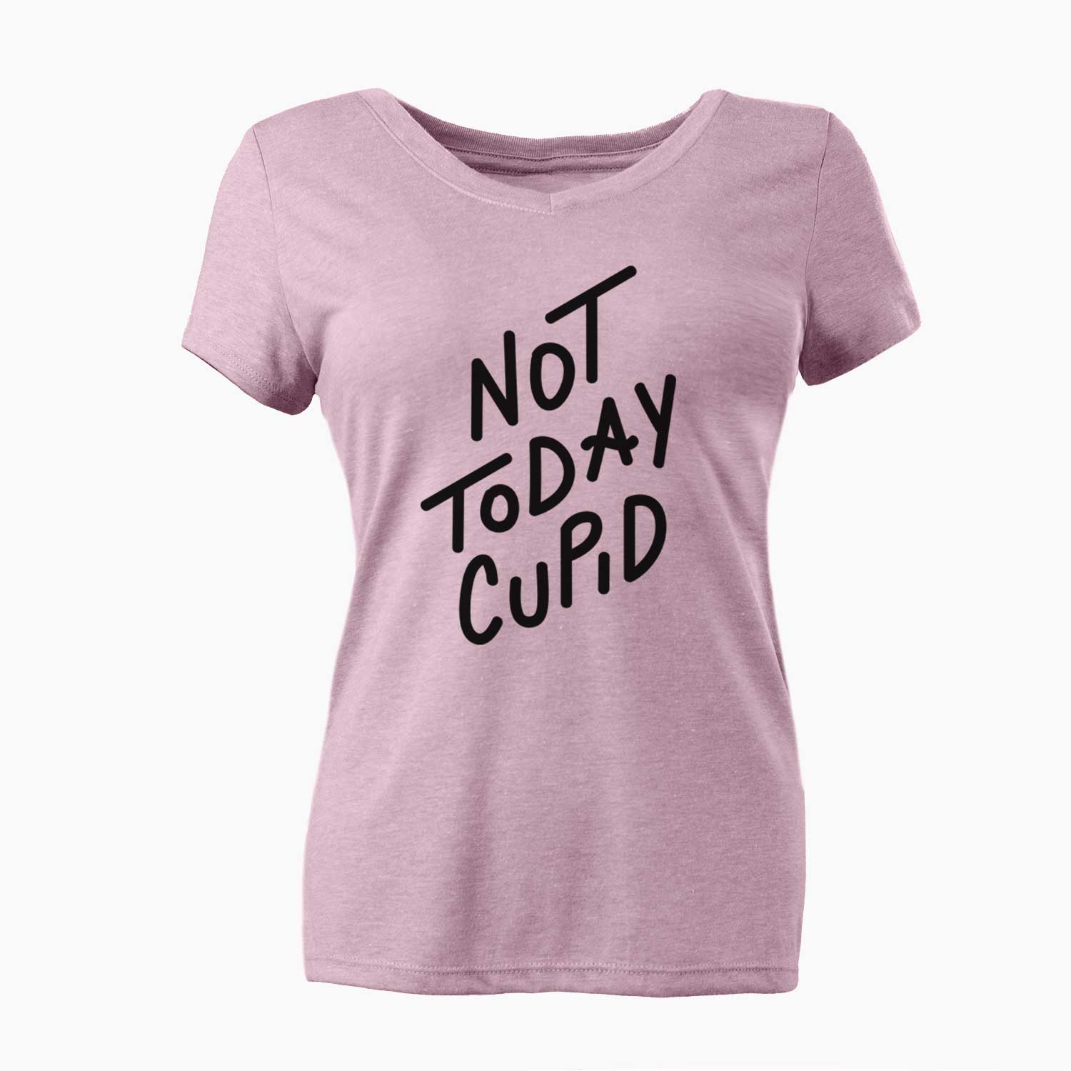 Not Today Cupid  - Women's V-neck Shirt