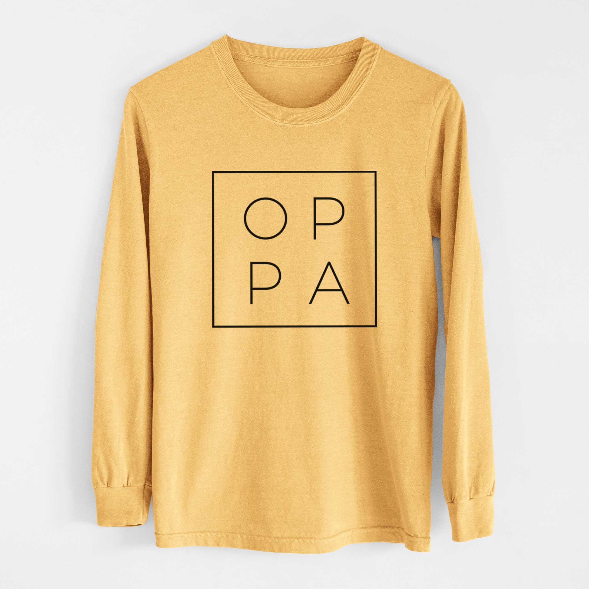 Oppa Boxed - Heavyweight 100% Cotton Long Sleeve