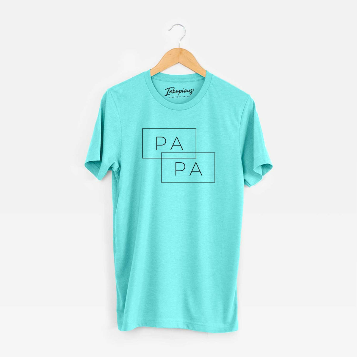 Papa Double Rectangle  - Unisex Crewneck