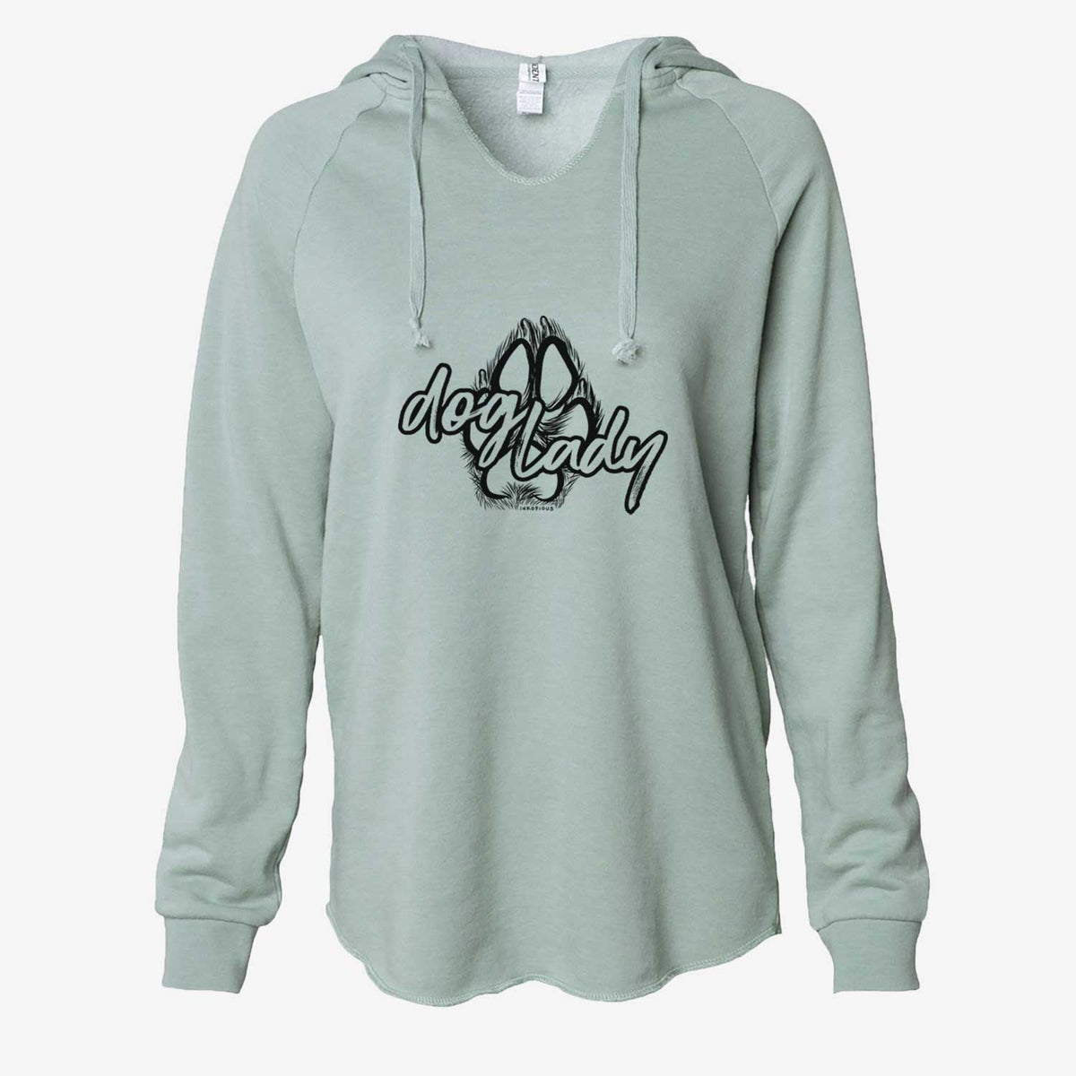 Dog Lady - Paw Collection  - Cali Wave Hooded Sweatshirt