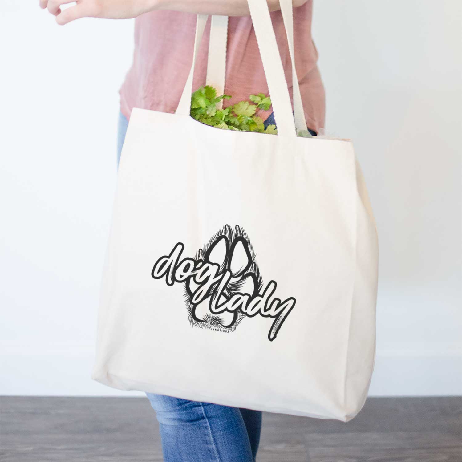 Dog Lady - Paw Collection  - Tote Bag