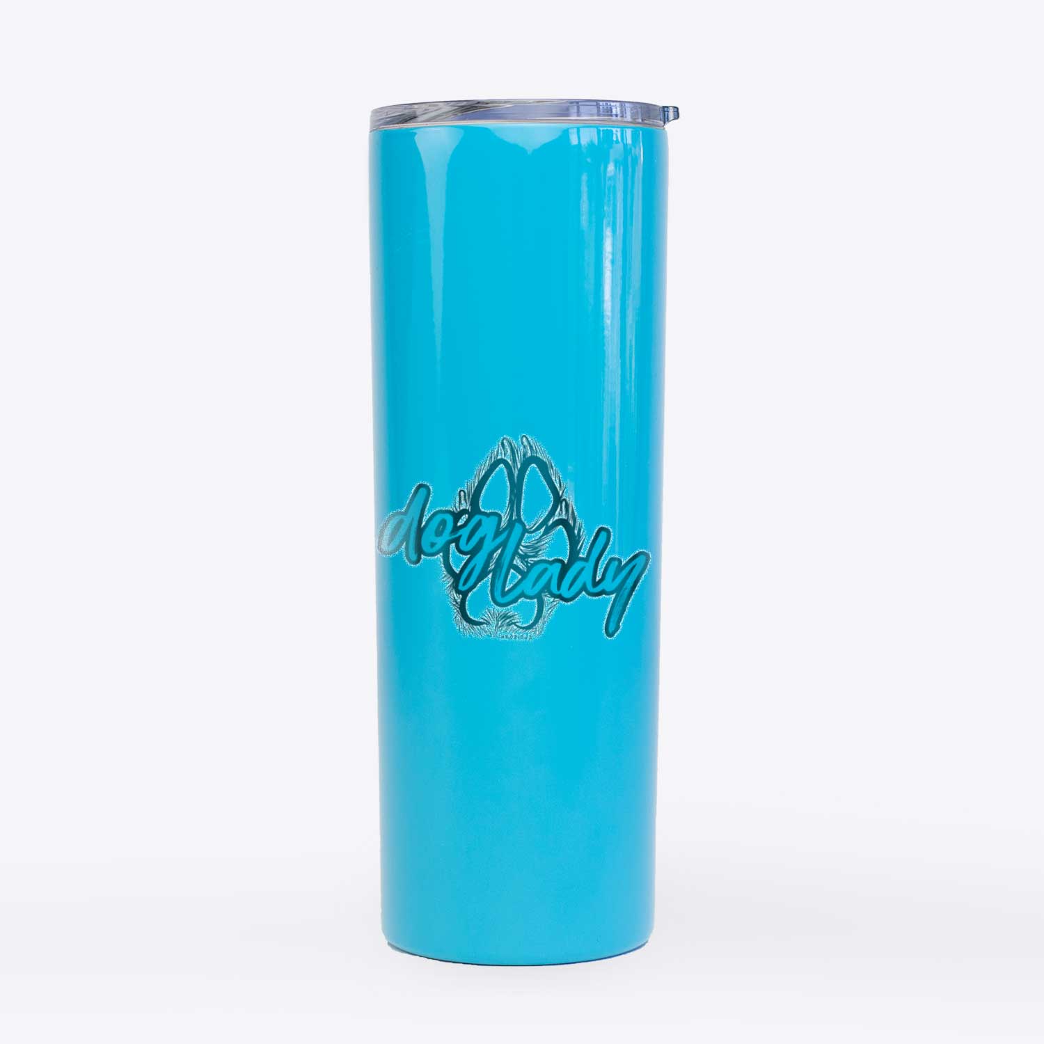 Dog Lady - Paw Collection  - 20oz Skinny Tumbler