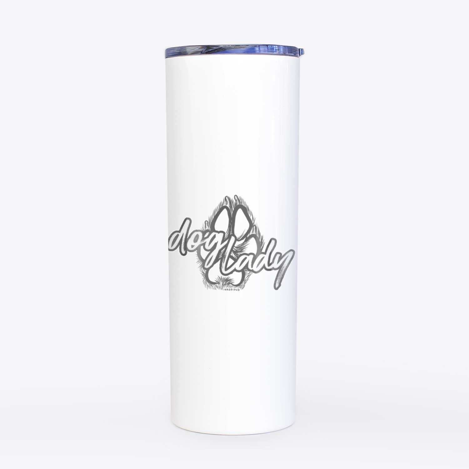 Dog Lady - Paw Collection  - 20oz Skinny Tumbler