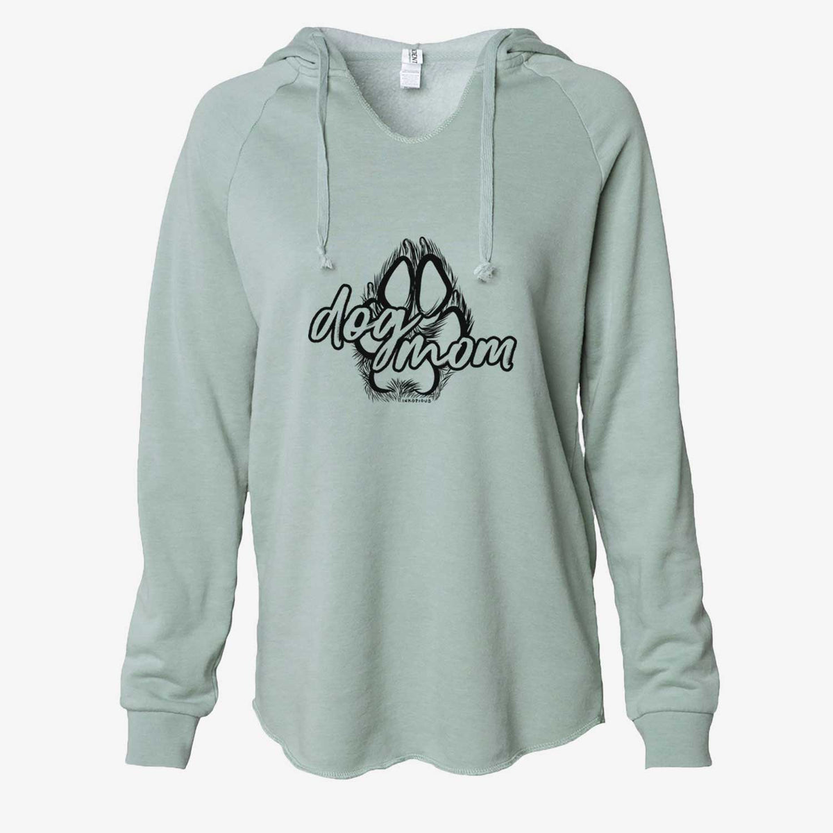 Dog Mom - Paw Collection  - Cali Wave Hooded Sweatshirt