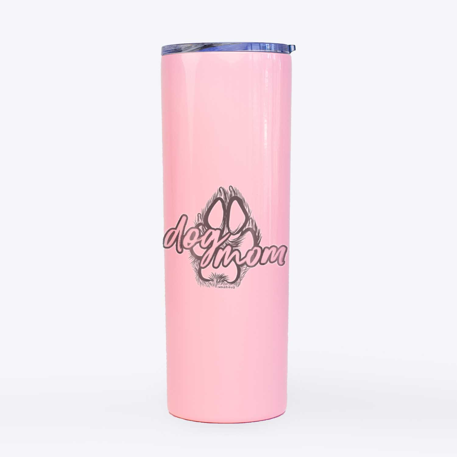 Dog Mom - Paw Collection  - 20oz Skinny Tumbler