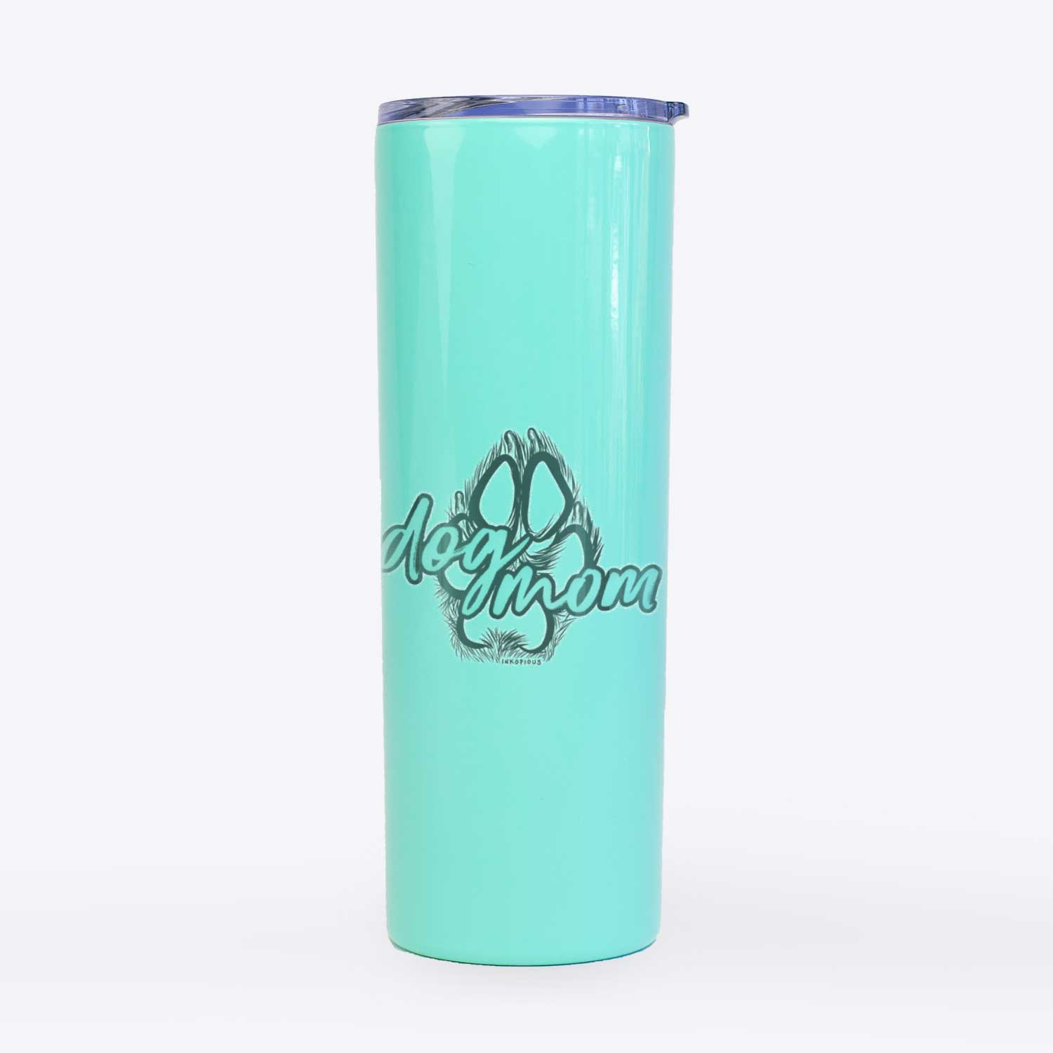 Dog Mom - Paw Collection  - 20oz Skinny Tumbler