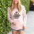 Rescue Mom - Paw Collection  - Cali Wave Hooded Sweatshirt