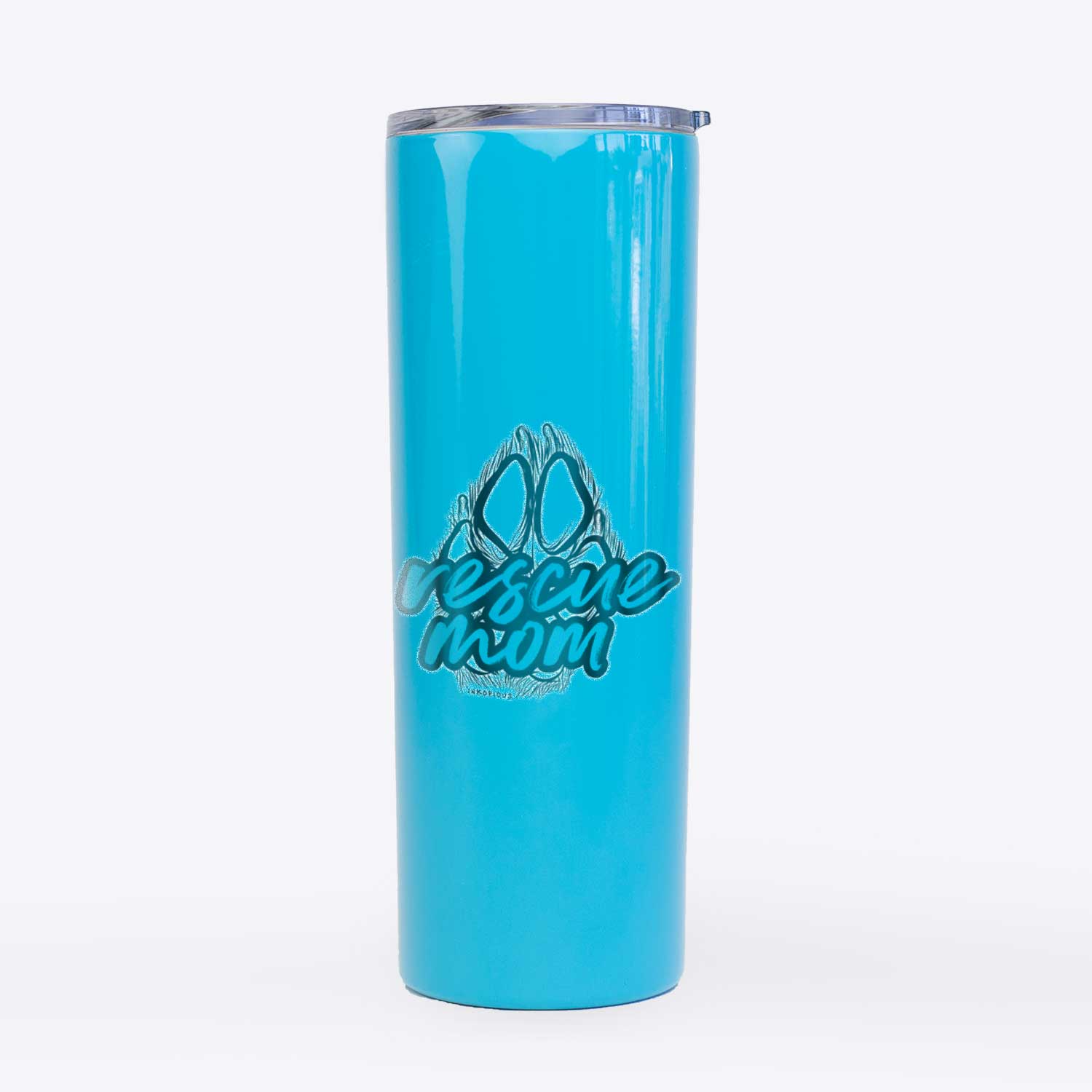 Rescue Mom - Paw Collection  - 20oz Skinny Tumbler