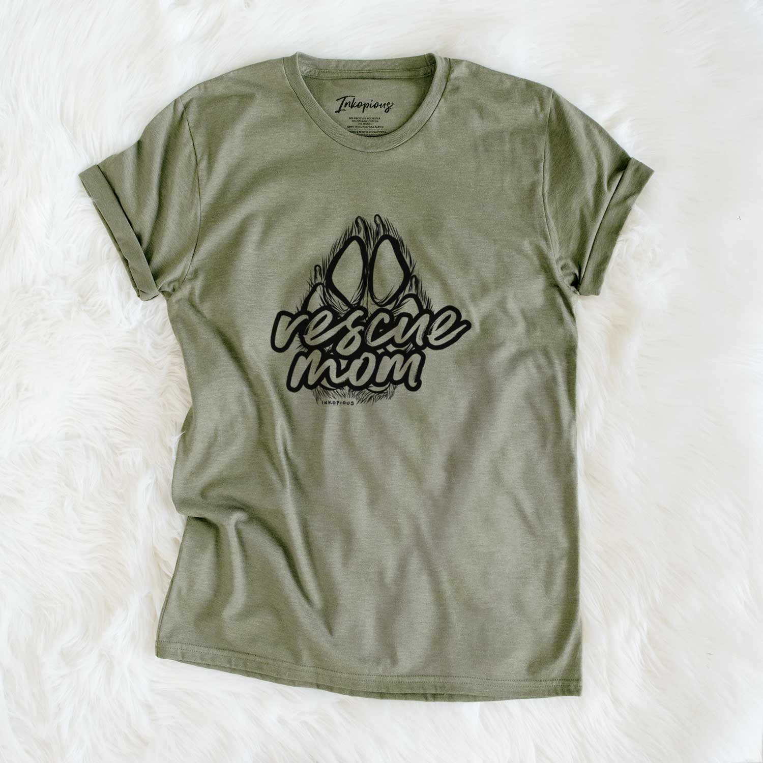 Rescue Mom - Paw Collection  - Unisex Crewneck