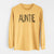 Reflections Auntie - Heavyweight 100% Cotton Long Sleeve