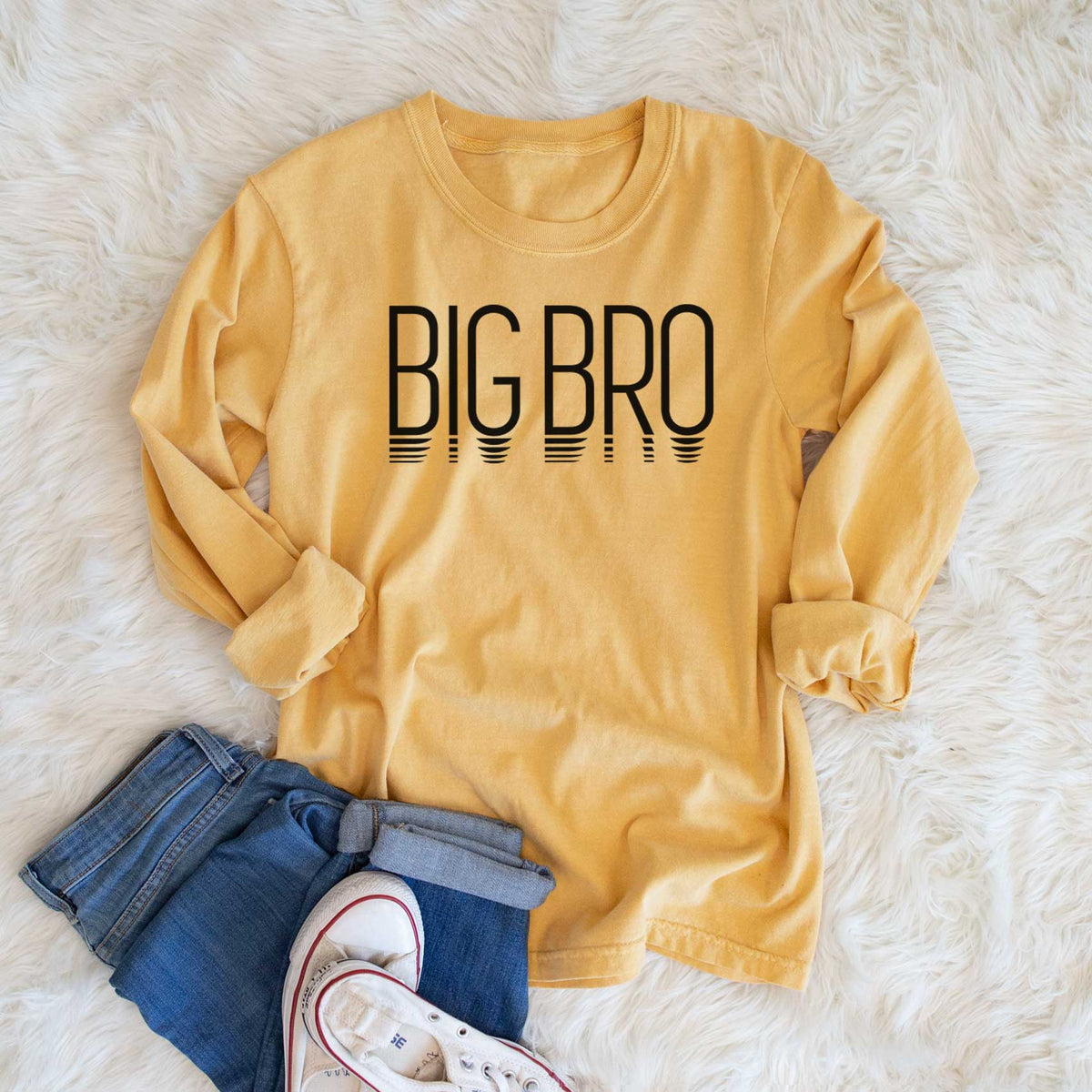 Reflections Big Bro - Heavyweight 100% Cotton Long Sleeve