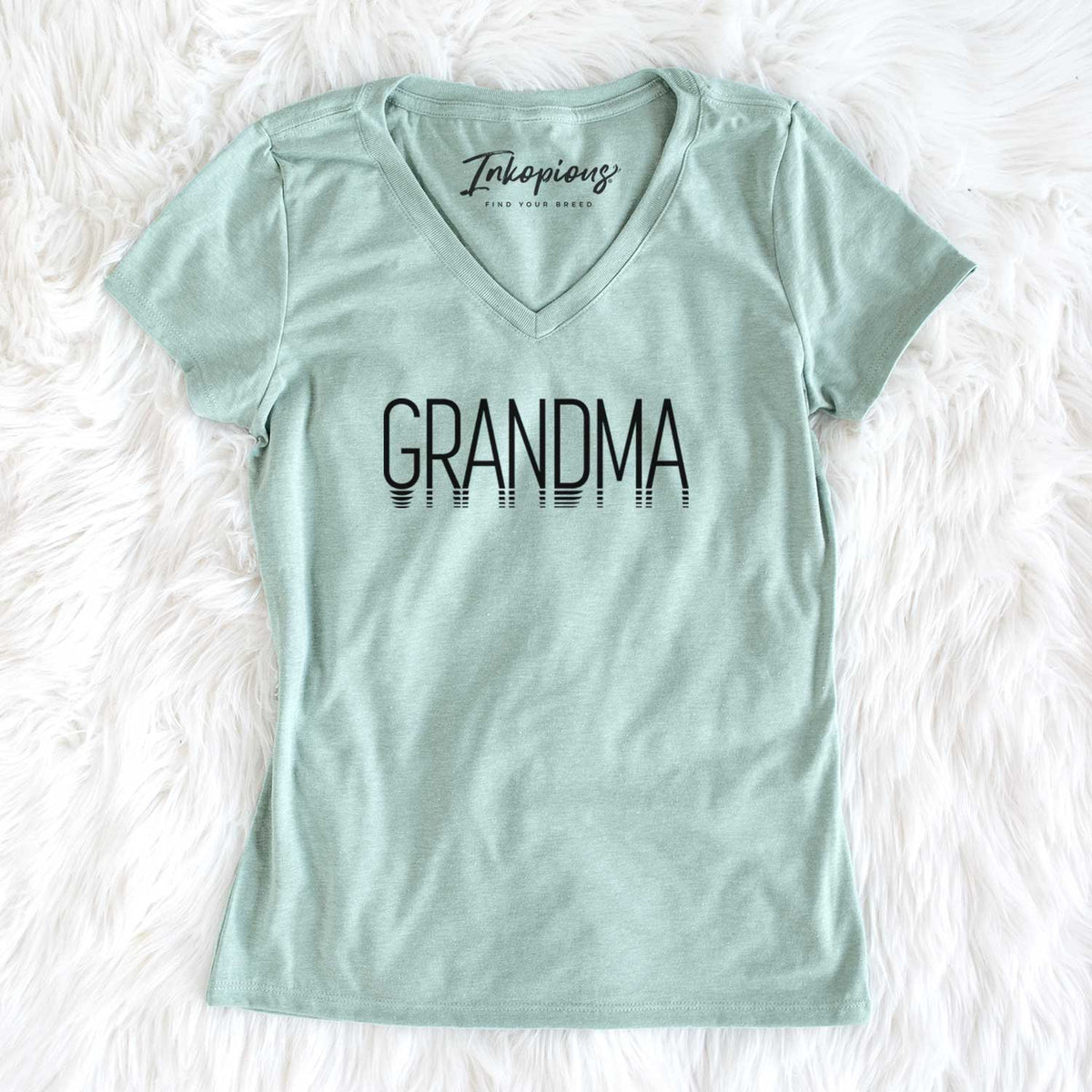 Grandma - Reflections Collection  - Women&#39;s V-neck Shirt