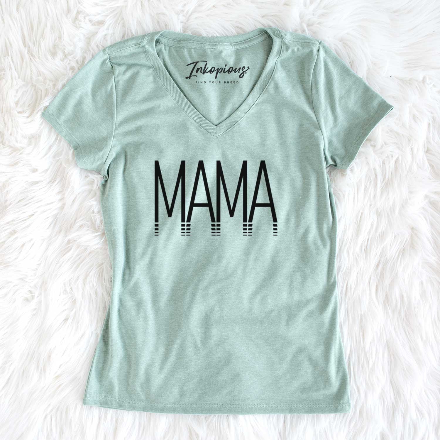 Mama - Reflections Collection  - Women's V-neck Shirt