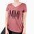 Mimi - Reflections Collection  - Women's V-neck Shirt