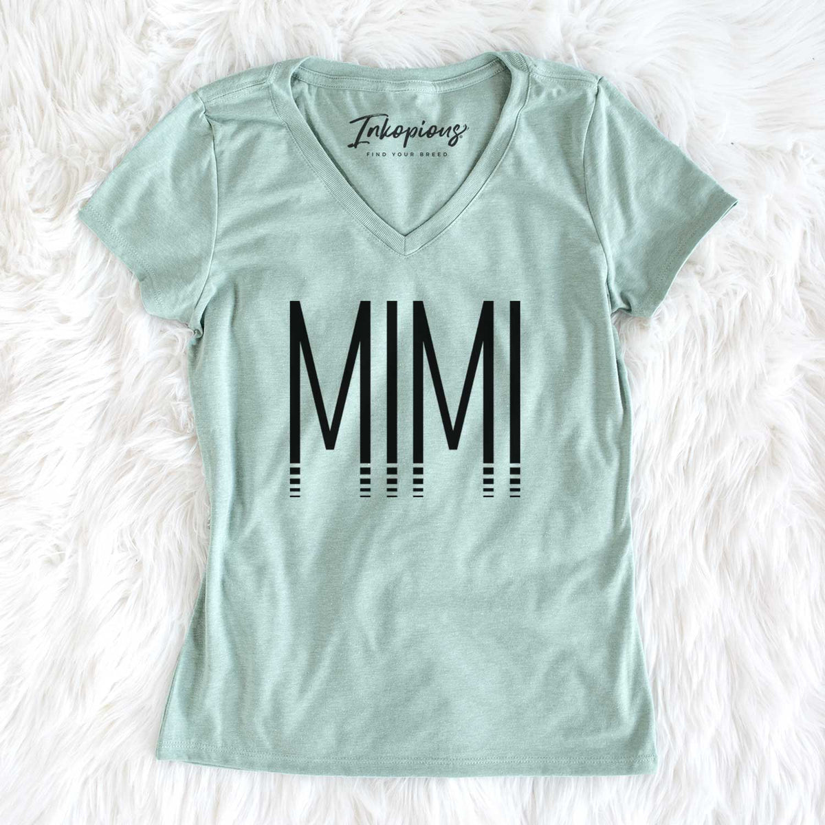 Mimi - Reflections Collection  - Women&#39;s V-neck Shirt