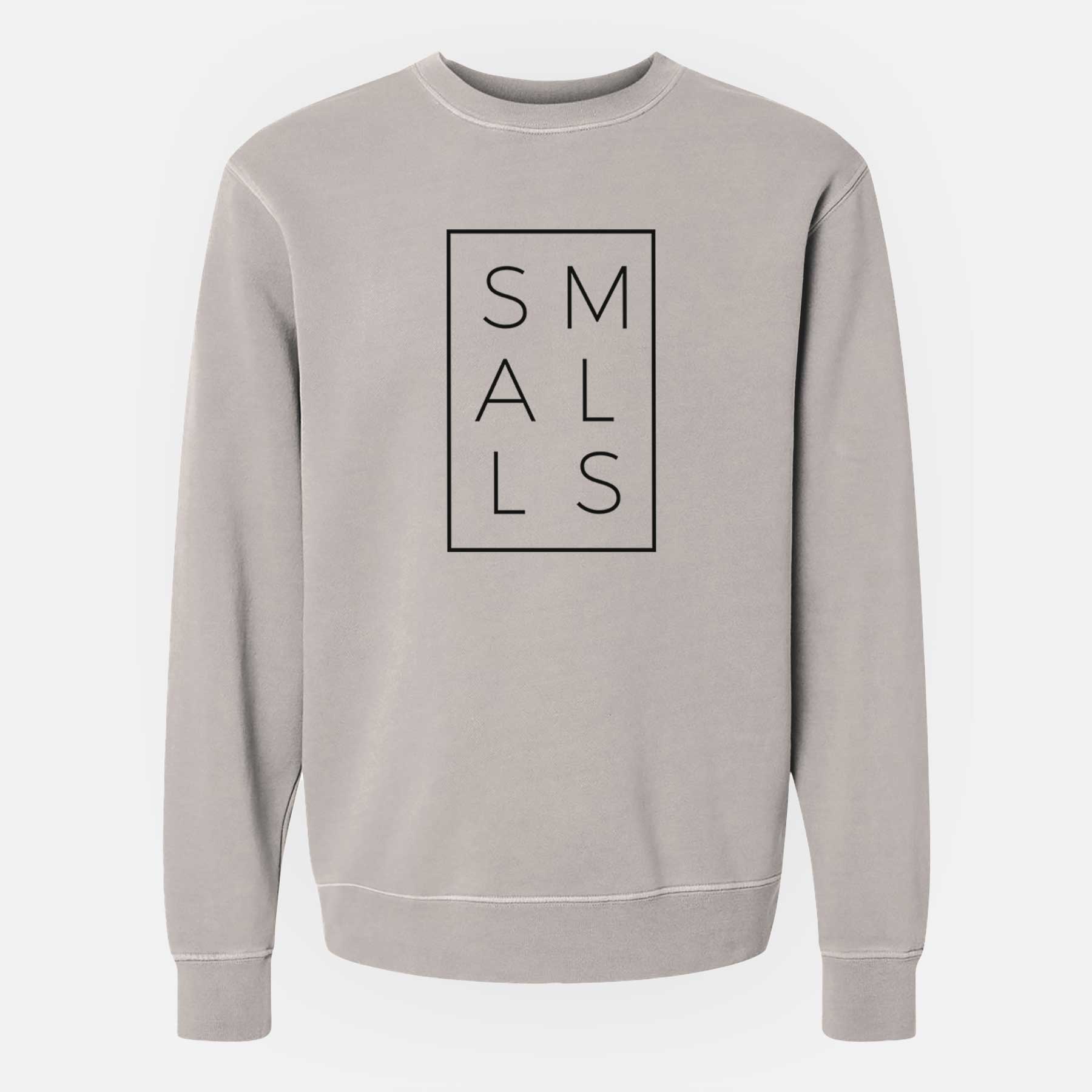 Smalls Boxed - Unisex Pigment Dyed Crew Sweatshirt