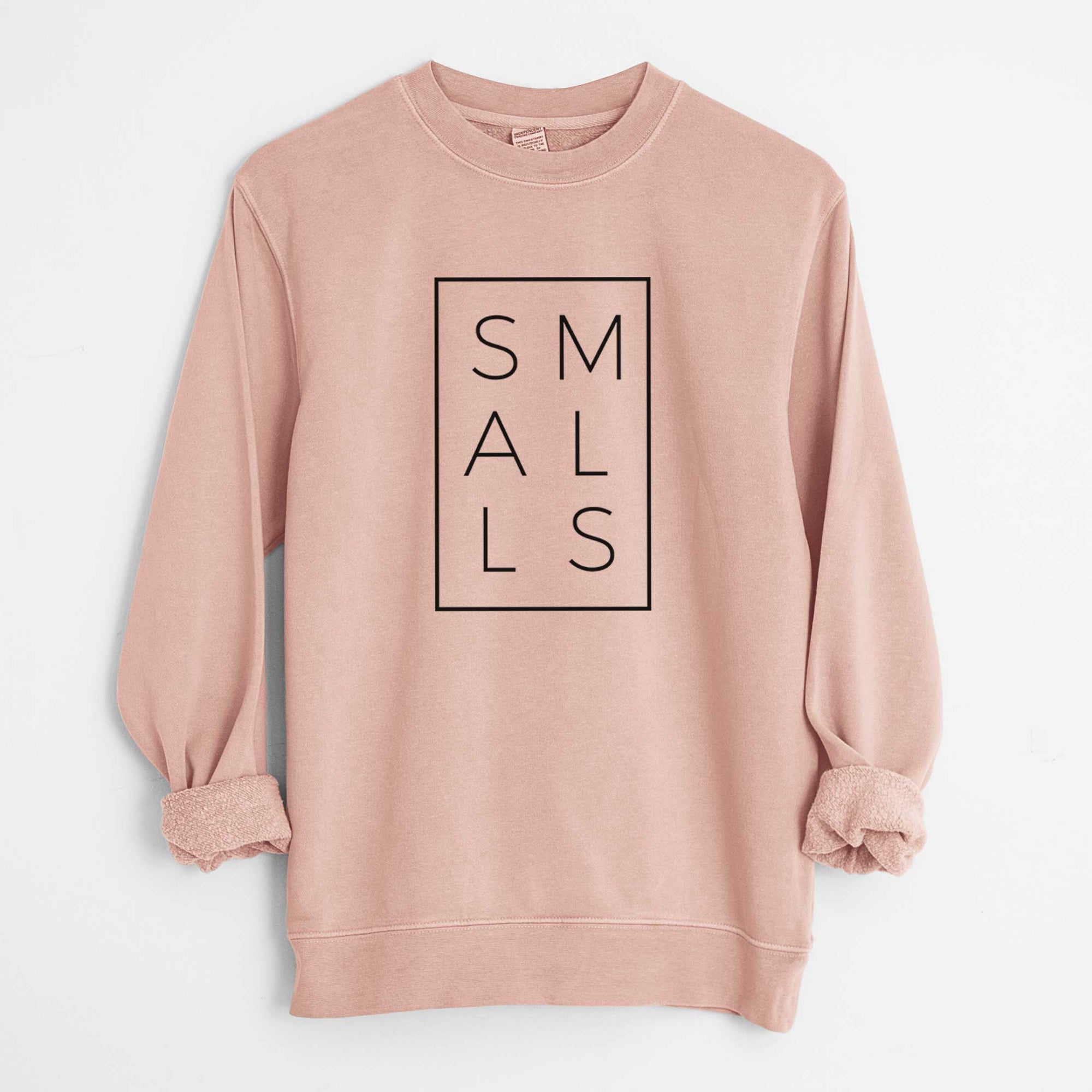 Smalls Boxed - Unisex Pigment Dyed Crew Sweatshirt